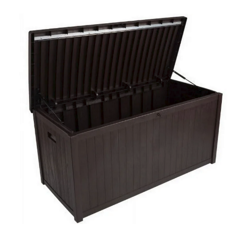 Pure Garden 113-Gallon Outdoor Resin Storage Box