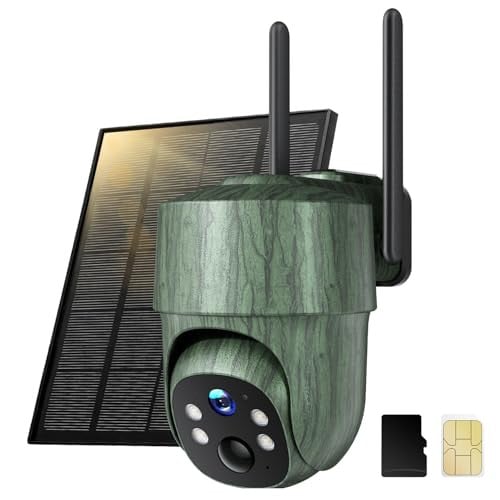 CEYOMUR 4G PTZ Cellular Trail Camera with TF Card Deal