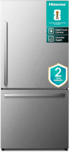 Hisense 17.2-cu ft Counter-Depth 32-in Wide Bottom-Freezer Refrigerator Deal