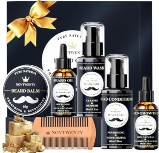 Novtwenty 7-in-1 Beard Care Kit