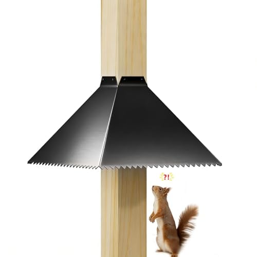 Metal Squirrel Baffle for Bird Feeder Pole Deal