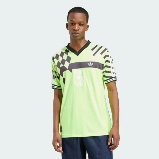 adidas Men's Nuwave 90s Jersey (Signal Green)
