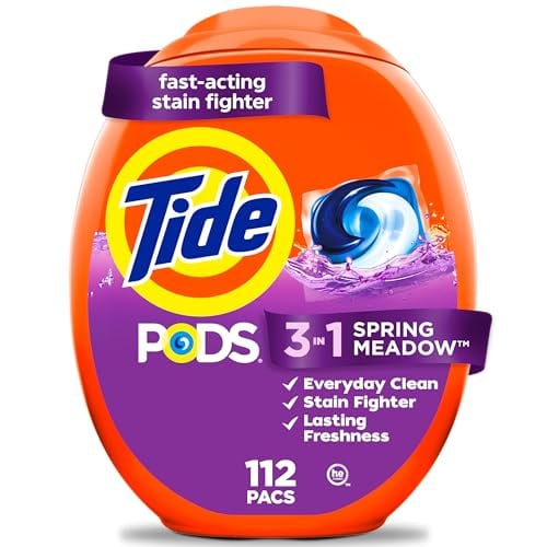 Tide PODS Laundry Detergent Pacs 112 Count 4-Pack Deal