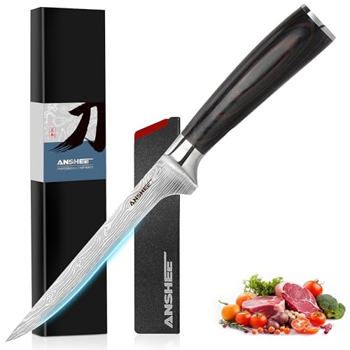 anshee 6 Inch Boning Kitchen Knife
