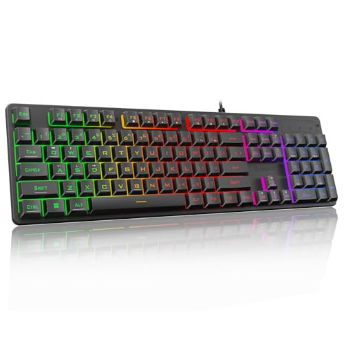Redragon K521 Upgrade Rainbow LED Gaming Keyboard