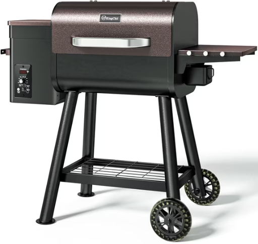 KingChii 456 sq. in. Pellet Grill Smoker w/ PID 3.0 Temperature Control Deal