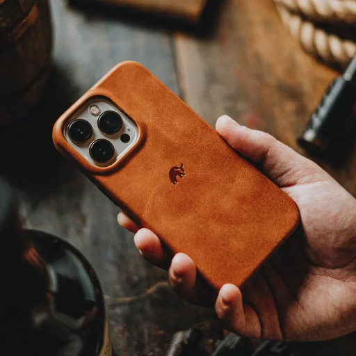 Bullstrap Leather Minimalist iPhone Case, Sienna Deal