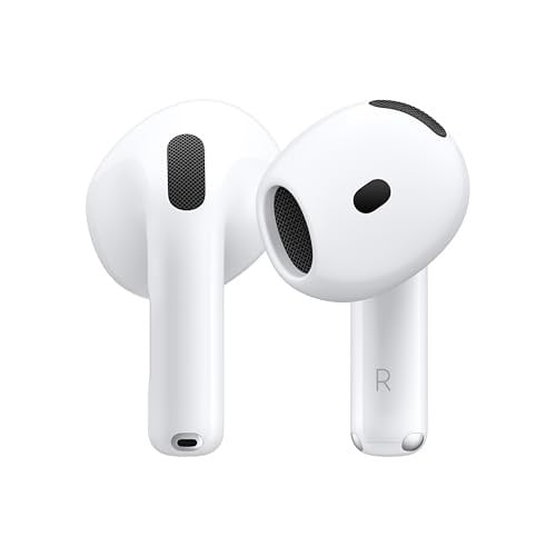 Apple AirPods 4 Wireless Earbud Headphones w/ USB-C Charging Case Deal
