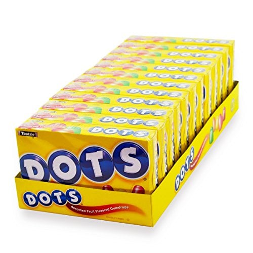 DOTS Gummy Candy Holiday Pack, Original Flavors, 6.5oz Box (Pack of 12) Deal