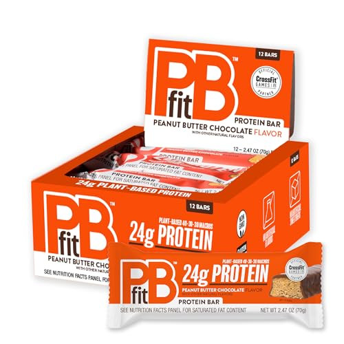 PBfit Protein Bars (Peanut Butter Chocolate) 12-Pack