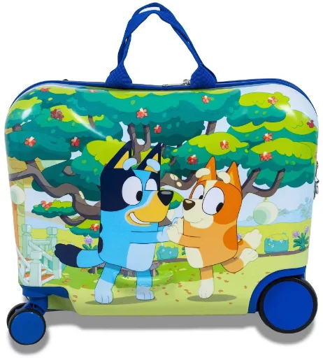 Bluey Hardside Kids Ride-On Scooter Luggage