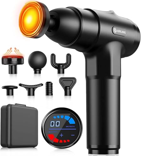 Massage Gun with Heat Deep Tissue Muscle Massager Deal