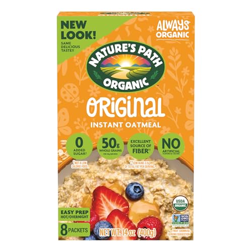 Nature's Path Organic Original Instant Oatmeal 6-Pack 14-Oz Deal