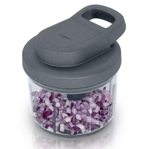 Zyliss Easy Pull Food Chopper & Manual Food Processor, Gray, Easy Pull 3.0 Deal