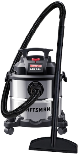 CRAFTSMAN 5-Gallon 4 HP Corded Wet/Dry Shop Vacuum
