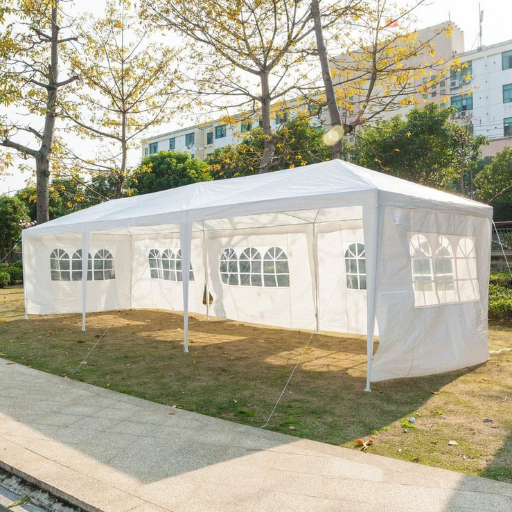 10'x30' Party Tent Wedding Commercial Gazebo Marquee Canopy W/5 Side Wall Deal