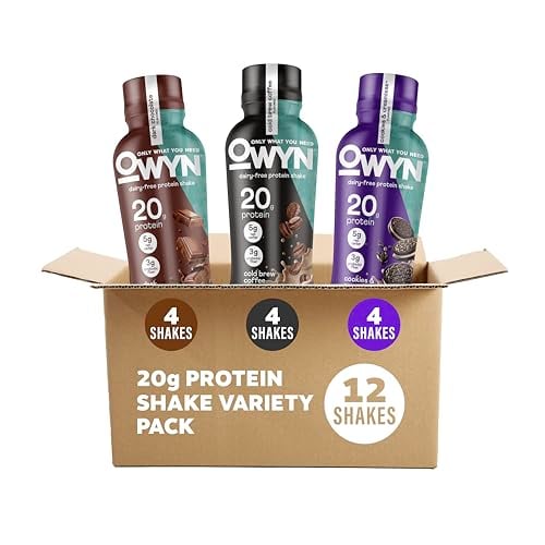 OWYN Only What You Need 20g Protein Shake Variety Pack 12-Pack Deal