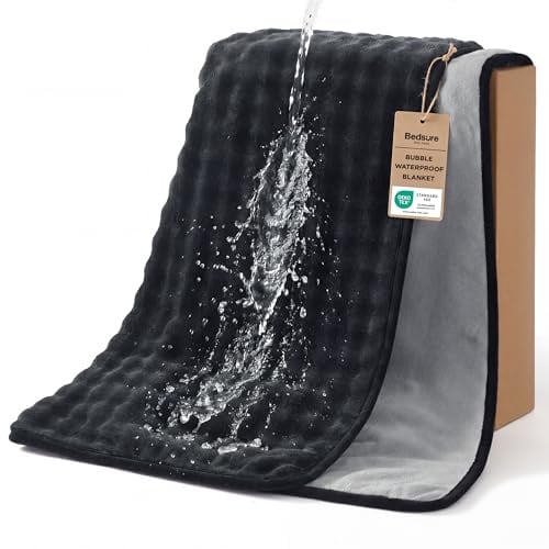 Bedsure Soft Bubble Waterproof Blanket Deal