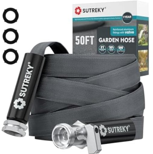 SUTREKY 50ft Ultra-Light Garden Hose