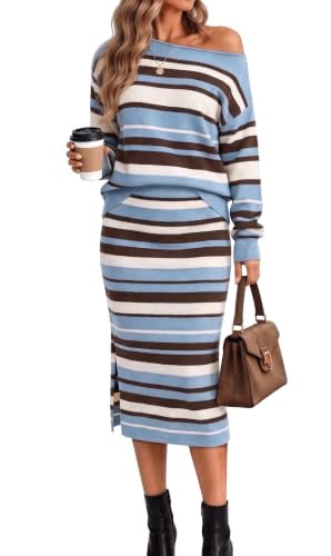 Sweater Dress 2 Piece Set