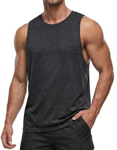 PINSPARK Men's Quick Dry Muscle Tank Top Deal