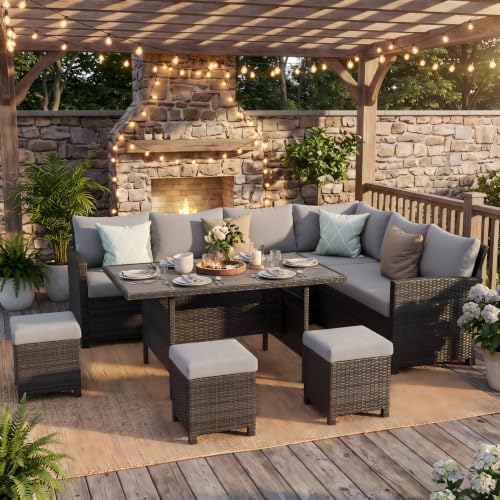 Wisteria Lane 7 Piece Patio Furniture Set Deal