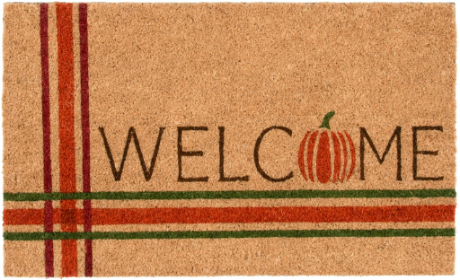 Way To Celebrate Welcome Coir Outdoor Mat 18x30