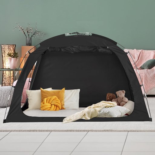 EighteenTek Bed Tent Bed Canopy (Full)