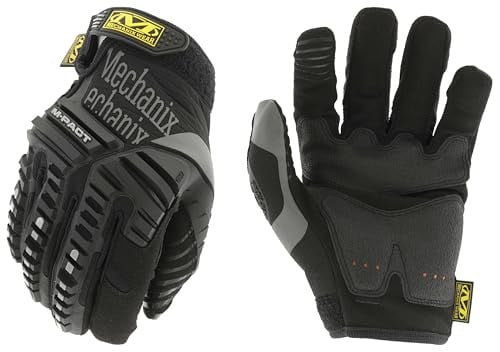 Mechanix Wear M-Pact Impact Resistant Work Gloves X-Large Black Deal