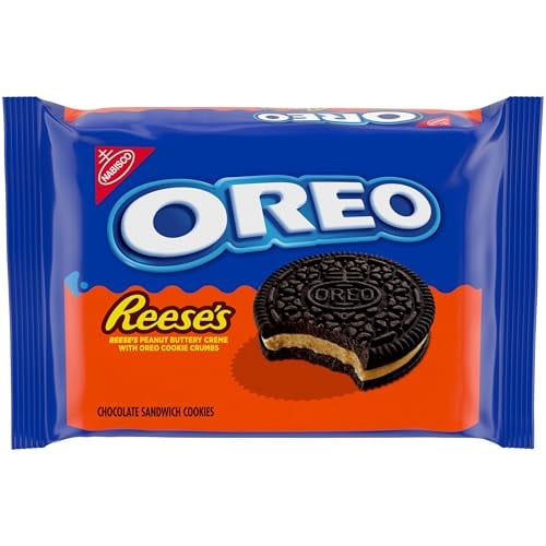 OREO REESE'S Peanut Buttery Creme Chocolate Sandwich Cookies 2 x 12.35-Oz