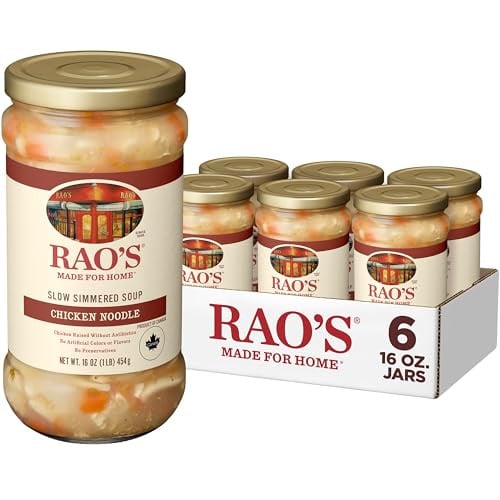 Rao's Homemade Chicken Noodle Soup 6-Pack 16-Oz