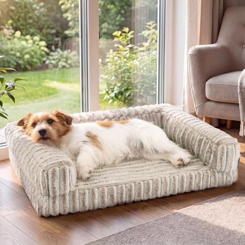 Bedsure ComfyFleece Orthopedic Memory Foam Pet Bed Deal