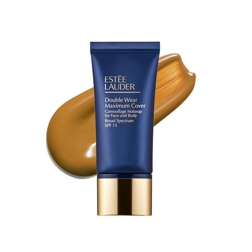 Estée Lauder Double Wear 24-Hour Maximum Cover Foundation 5W2 Rich Caramel SPF 15, 1.0 Fl Oz Deal