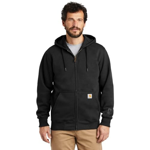 Carhartt Men's Tall Rain Defender Paxton Heavyweight Hooded Zip Front Sweatshirt