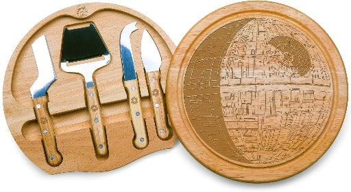 Picnic Time Star Wars: Death Star Circo Cheese Cutting Board & Tools Set 10.2" Deal
