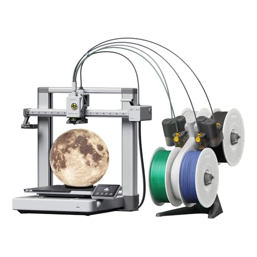 Bambu Lab A1 Combo Multi-Color FDM 3D Printer w/ AMS Lite & LED Lamp Kit