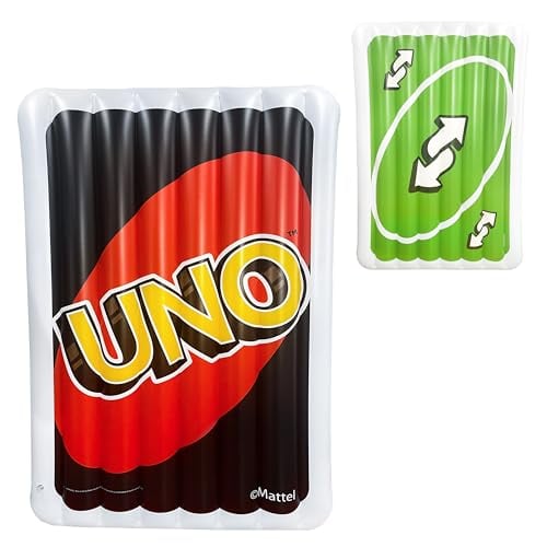 Uno Pool Float Giant Inflatable Reverse Card Deal