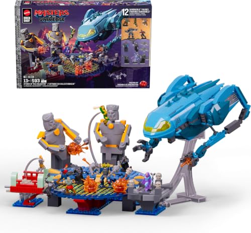 Mattel Brick Shop Masters of the Universe: Attack of the Collector 594-Piece Building Set w/ 12 Figures