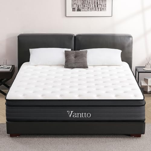 Queen Size 14 inch Hybrid Memory Foam Mattress