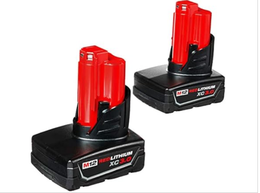 Milwaukee 48-11-2412 3.0Ah 12V Battery 4-Pack