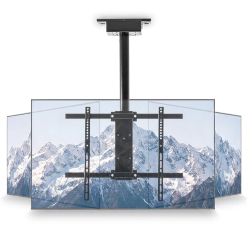 Motorized Ceiling TV Mount for 55-85" TVs with 300° Swivel Deal