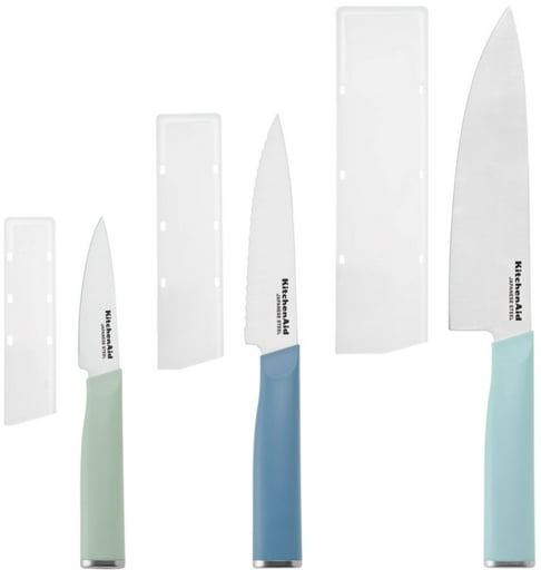 KitchenAid Classic 3-Piece Stainless Steel Chef Knife Set