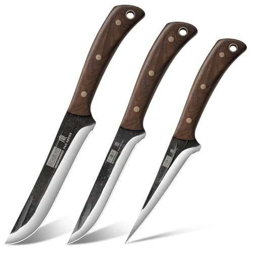 HOSHANHO Butcher Knife Set 3-Piece