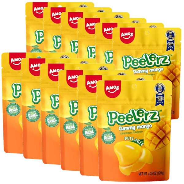 Peelerz Peelable Mango Gummies 12-Pack Deal