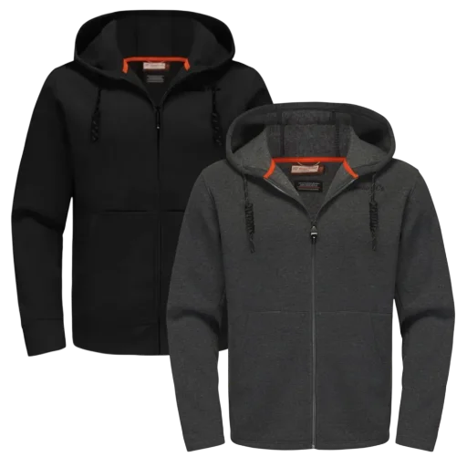 2-Pack: Men's Hawke & Co. Ember Shield Zip-up Tactical Hoodies