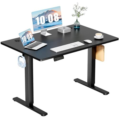 Dumos Electric Adjustable Height Workstation Standing Desk 48" Deal