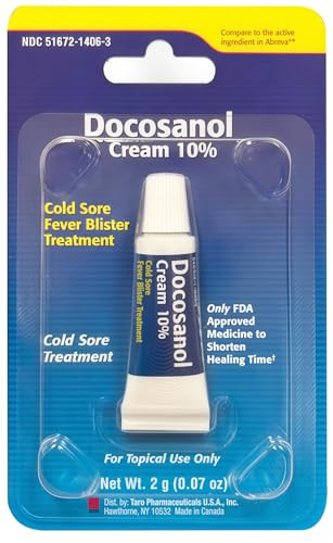 Docosanol Cold Sore & Fever Blister Treatment Cream