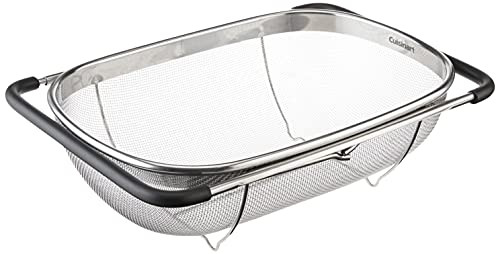 5.5-Qt Cuisinart Over-The-Sink Colander, Stainless Steel