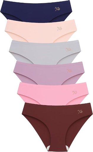 Women's Seamless Underwear Bikini 6-Pack