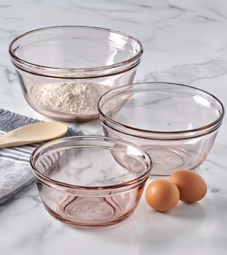 Anchor Hocking Glass 3-Piece Mixing Bowl Set Deal